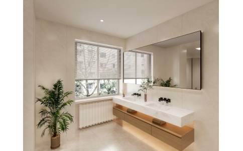 大使館衛(wèi)生間設(shè)計(jì)現(xiàn)代風(fēng)格衛(wèi)生間設(shè)計(jì)制作